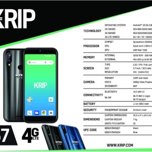 KRIP K57 32GB DS 5 – spec sheet