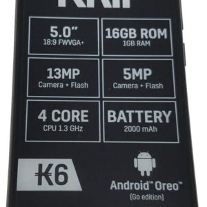 KRIP K6 16GB Dual Sim 2 – Specs
